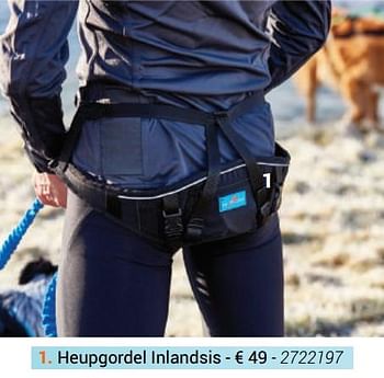 Promoties Heupgordel inlandsis - Inlandsis - Geldig van 24/03/2019 tot 24/09/2019 bij Decathlon