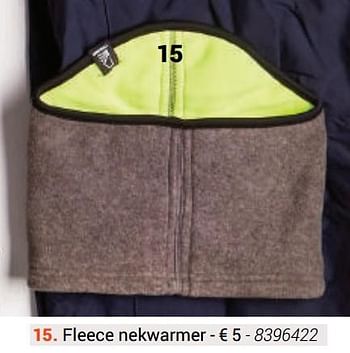 Promotions Fleece nekwarmer - Produit maison - Decathlon - Valide de 24/03/2019 à 24/09/2019 chez Decathlon