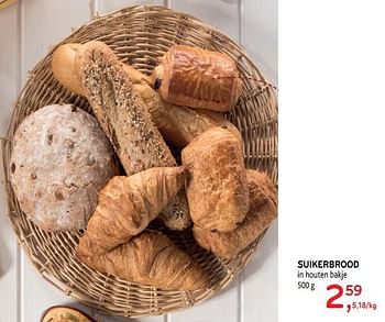 Promoties Suikerbrood in houten bakje - Huismerk - Alvo - Geldig van 10/04/2019 tot 23/04/2019 bij Alvo