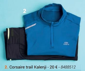 Promoties Corsaire trail kalenji - Kalenji - Geldig van 24/03/2019 tot 24/09/2019 bij Decathlon