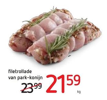 Promoties Filetrollade van park-konijn - Huismerk - Spar Retail - Geldig van 11/04/2019 tot 24/04/2019 bij Spar (Colruytgroup)