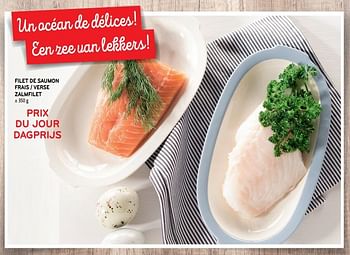 Promotions Filet de saumon frais - Produit maison - Alvo - Valide de 10/04/2019 à 23/04/2019 chez Alvo