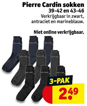 Promoties Pierre cardin sokken - Pierre Cardin - Geldig van 09/04/2019 tot 21/04/2019 bij Kruidvat