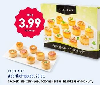 Promoties Aperitiefhapjes - Huismerk - Aldi - Geldig van 15/04/2019 tot 20/04/2019 bij Aldi