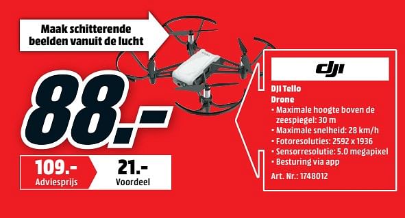 Dji best sale tello mediamarkt