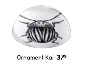 Promoties Ornament kai - Huismerk - Leen Bakker - Geldig van 12/04/2019 tot 30/09/2019 bij Leen Bakker