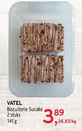Promoties Vatel biscuiterie sucake - Huismerk - Alvo - Geldig van 24/04/2019 tot 07/05/2019 bij Alvo