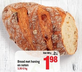 Promoties Brood met honing en noten - Huismerk - Smatch - Geldig van 17/04/2019 tot 23/04/2019 bij Smatch