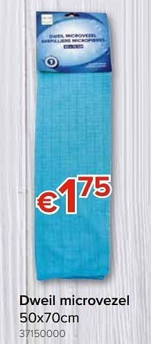 Promoties Dweil microvezel - Huismerk - Euroshop - Geldig van 25/04/2019 tot 12/05/2019 bij Euro Shop