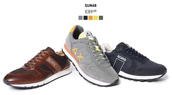 Promoties Sneakers - Sun68 - Geldig van 19/04/2019 tot 26/05/2019 bij Bent