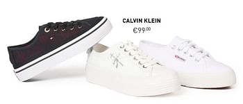 Promoties Sneakers - Calvin Klein - Geldig van 19/04/2019 tot 26/05/2019 bij Bent