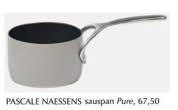 Promoties Pascale naessens sauspan pure - Pascale Naessens - Geldig van 12/04/2019 tot 30/04/2019 bij De Bijenkorf