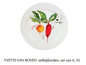 Promoties Yvette van boven ontbijtborden - Yvette van Boven - Geldig van 12/04/2019 tot 30/04/2019 bij De Bijenkorf