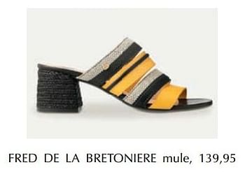 Promoties Mule - Fred de la Bretonière - Geldig van 13/03/2019 tot 30/06/2019 bij De Bijenkorf