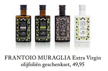 Promoties Extra virginolijfoliën geschenkset - Frantoio Muraglia - Geldig van 26/02/2019 tot 01/07/2019 bij De Bijenkorf
