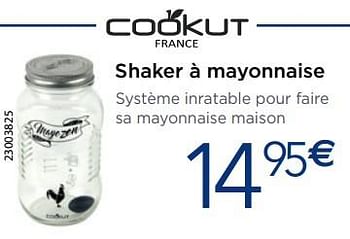 Promoties Shaker à mayonnaise - Cookut - Geldig van 25/04/2019 tot 26/05/2019 bij Krefel