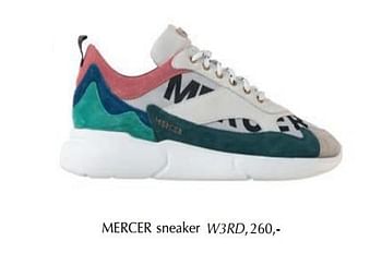 Promoties Sneaker w3rd - Mercer - Geldig van 13/03/2019 tot 30/06/2019 bij De Bijenkorf