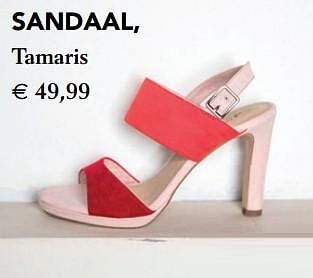 Promotions Sandaal, tamaris - Tamaris - Valide de 11/04/2019 à 21/09/2019 chez Avance