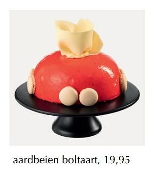 Promoties Aardbeien boltaart - Foodstories - Geldig van 12/04/2019 tot 30/04/2019 bij De Bijenkorf