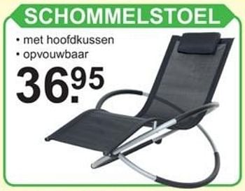 Promoties Schommelstoel - Huismerk - Van Cranenbroek - Geldig van 22/04/2019 tot 11/05/2019 bij Van Cranenbroek