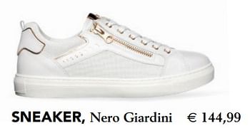 Promoties Sneaker - Nero Giardini - Geldig van 11/04/2019 tot 21/09/2019 bij Avance