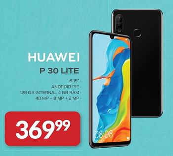 Promoties Huawei p 30 lite - Huawei - Geldig van 15/04/2019 tot 15/05/2019 bij Selexion