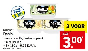 Promoties Danio - Danio - Geldig van 29/04/2019 tot 04/05/2019 bij Lidl