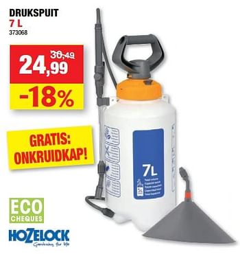 Promoties Drukspuit - Hozelock - Geldig van 24/04/2019 tot 05/05/2019 bij Hubo