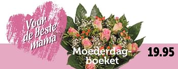 Promotions Moederdagboeket - Produit maison - Aveve - Valide de 08/05/2019 à 19/05/2019 chez Aveve