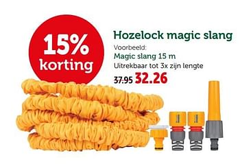 Promoties Hozelock magic slang - Hozelock - Geldig van 08/05/2019 tot 19/05/2019 bij Aveve