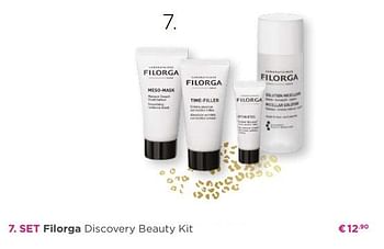 Promoties Set filorga discovery beauty kit - Filorga - Geldig van 22/04/2019 tot 12/05/2019 bij ICI PARIS XL