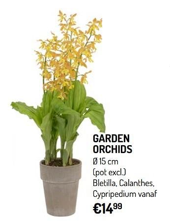 Promoties Garden orchids - Huismerk - Oh'Green - Geldig van 24/04/2019 tot 05/05/2019 bij Oh'Green