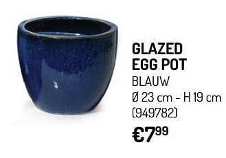 Promoties Glazed egg pot - Huismerk - Oh'Green - Geldig van 24/04/2019 tot 05/05/2019 bij Oh'Green