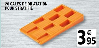 20 cales de dilatation orange Magnusson