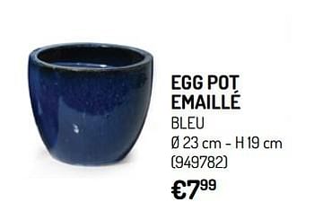 Promoties Egg pot emaillé - Huismerk - Oh'Green - Geldig van 24/04/2019 tot 05/05/2019 bij Oh'Green