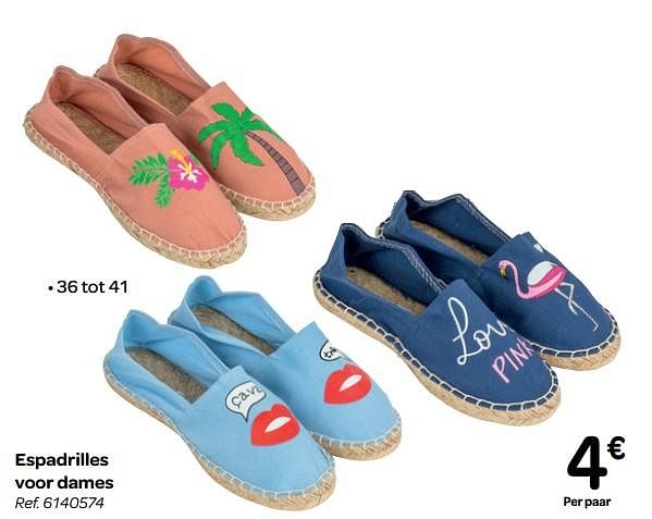 carrefour espadrille