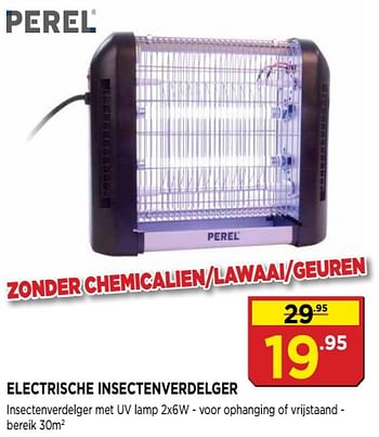 Promoties Electrische insectenverdelger - Perel - Geldig van 08/05/2019 tot 31/05/2019 bij Bouwcenter Frans Vlaeminck