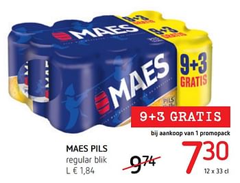Promoties Maes pils - Maes - Geldig van 09/05/2019 tot 22/05/2019 bij Spar (Colruytgroup)