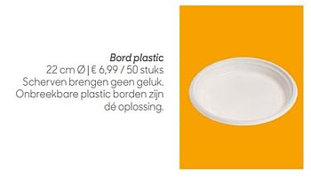 Promoties Bord plastic - Huismerk - Ava - Geldig van 30/04/2019 tot 02/07/2019 bij Ava