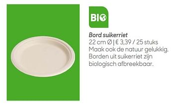 Promoties Bord suikerriet - Huismerk - Ava - Geldig van 30/04/2019 tot 02/07/2019 bij Ava