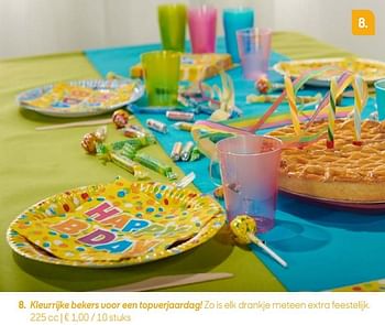 Promoties Kleurrijke bekers - Huismerk - Ava - Geldig van 30/04/2019 tot 02/07/2019 bij Ava