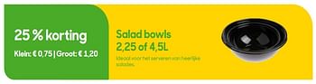 Promoties Salad bowls - Huismerk - Ava - Geldig van 30/04/2019 tot 02/07/2019 bij Ava