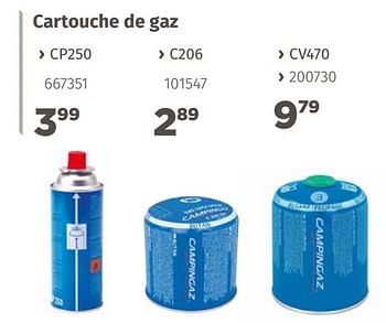 Promotions Cartouche de gaz - Campingaz - Valide de 08/04/2019 à 31/12/2019 chez Mr. Bricolage