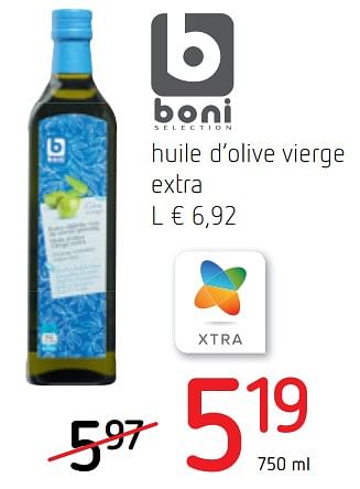 Promoties Huile d`olive vierge extra - Boni - Geldig van 09/05/2019 tot 22/05/2019 bij Spar (Colruytgroup)