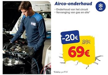 Promoties Airco-onderhoud - Huismerk - Auto 5  - Geldig van 06/05/2019 tot 10/06/2019 bij Auto 5