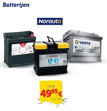 Promoties Batterijen - Norauto - Geldig van 06/05/2019 tot 10/06/2019 bij Auto 5