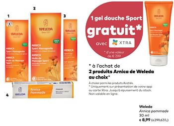 Promotion Bioplanet Weleda Arnica Pommade Weleda Bebe Et Grossesse Valide Jusqua 4 Promobutler