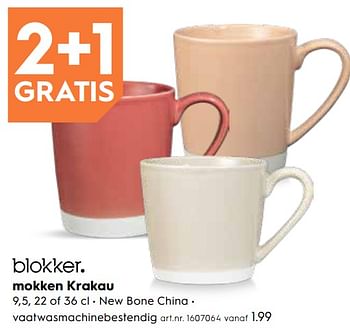 Promoties Mokken krakau - Huismerk - Blokker - Geldig van 02/05/2019 tot 14/05/2019 bij Blokker