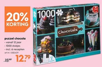 Promoties Puzzel chocola - Jumbo - Geldig van 02/05/2019 tot 14/05/2019 bij Blokker