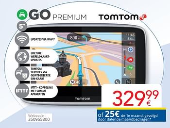 Promoties Tomtom go premium - TomTom - Geldig van 01/05/2019 tot 31/05/2019 bij Eldi
